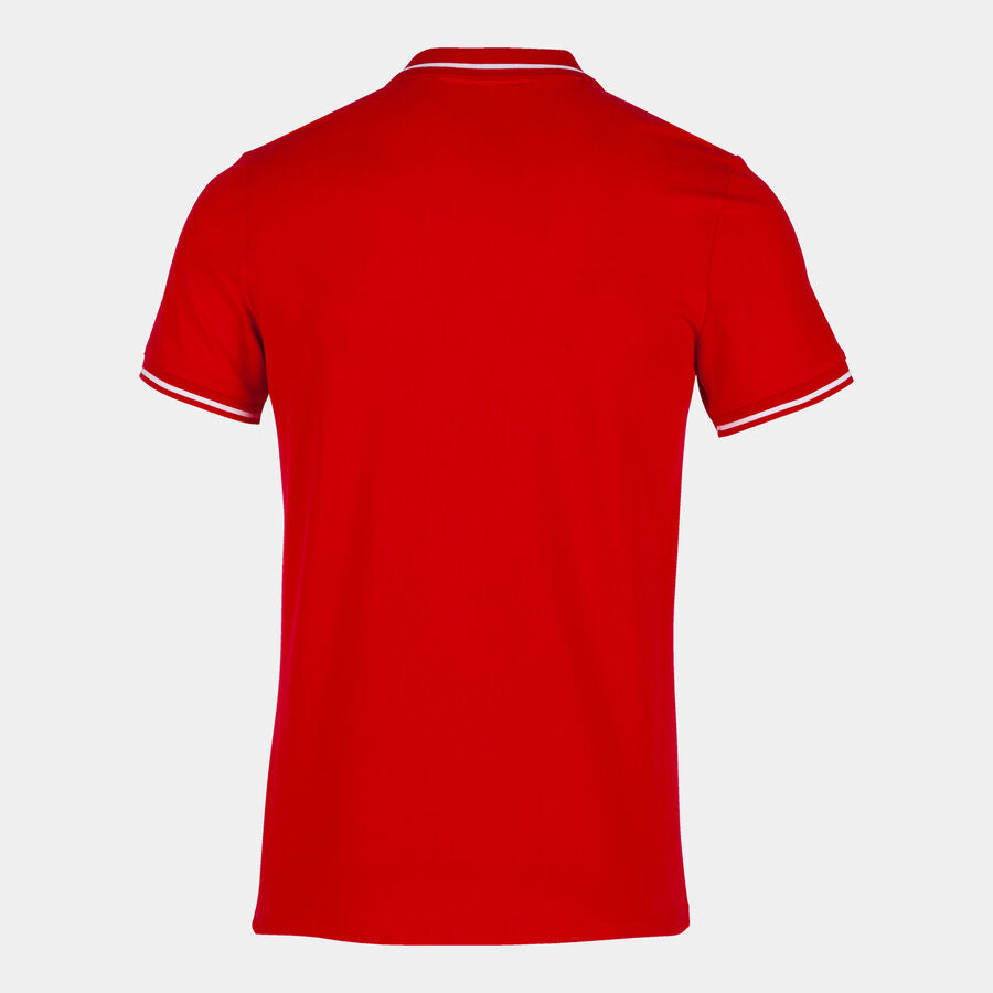 Polo manga corta hombre Confort II burdeos