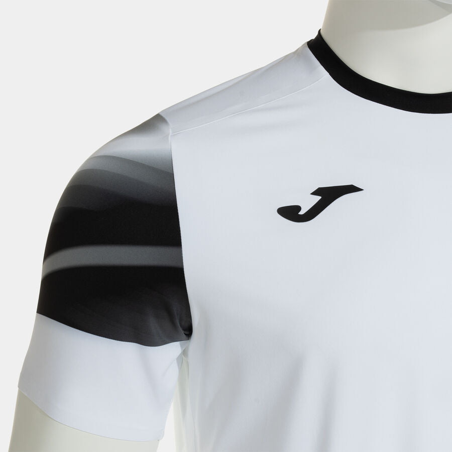 Camiseta manga corta hombre Elite XI negro amarillo flúor