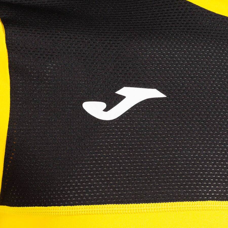 Camiseta manga corta hombre R-Trail Nature amarillo negro