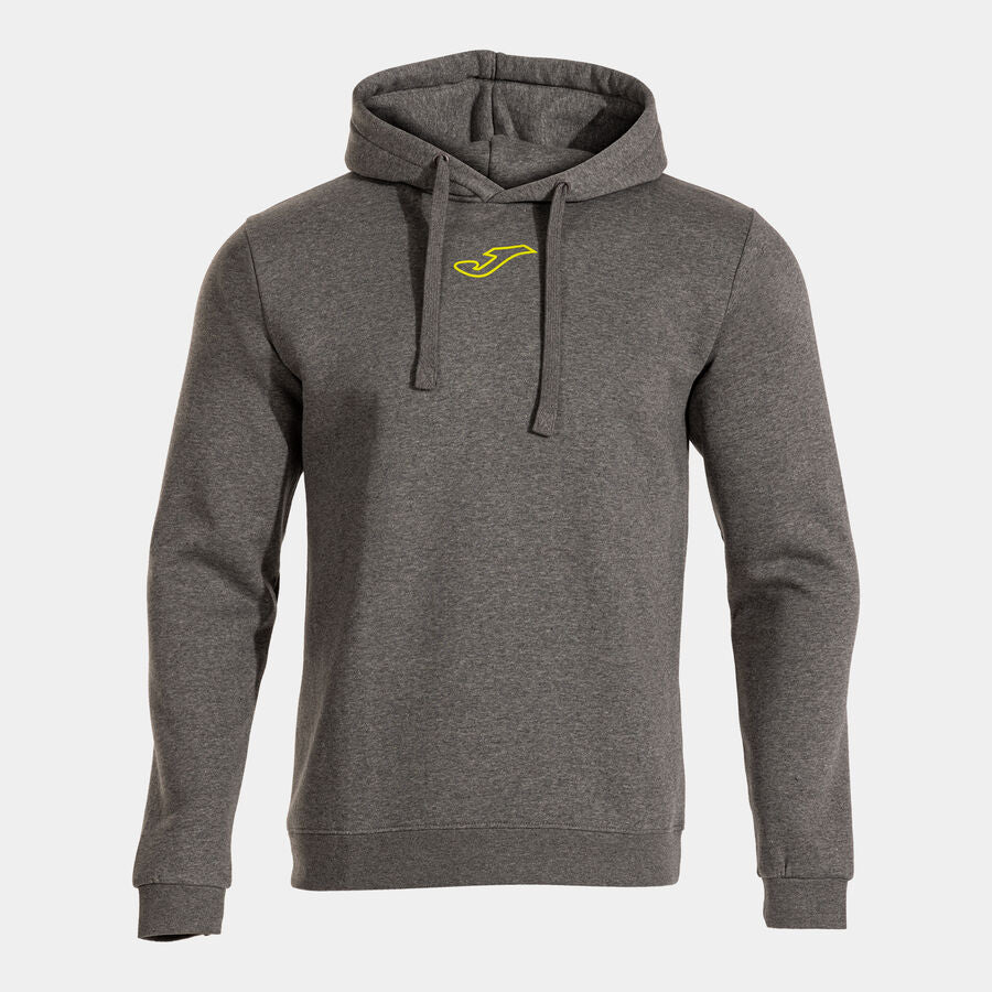 Sudadera con capucha hombre University gris melange