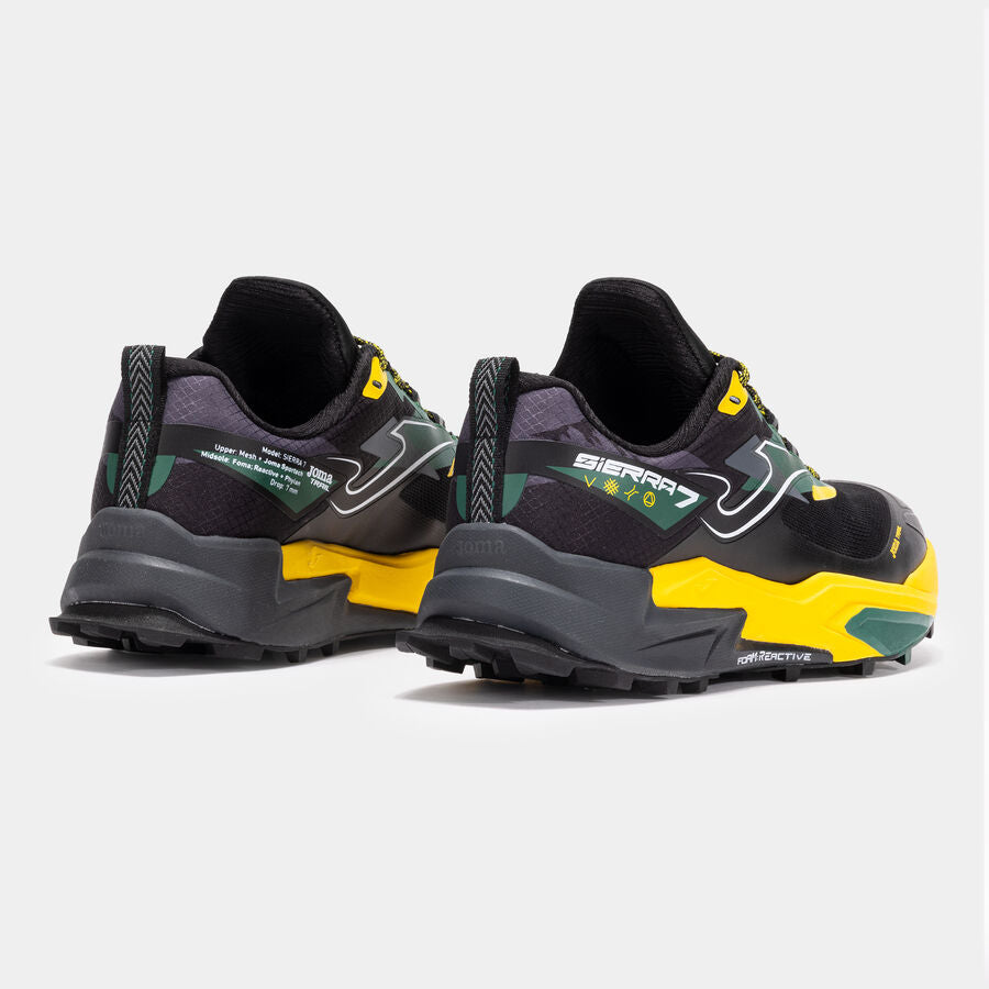 Zapatillas trail Sierra 25 unisex gris