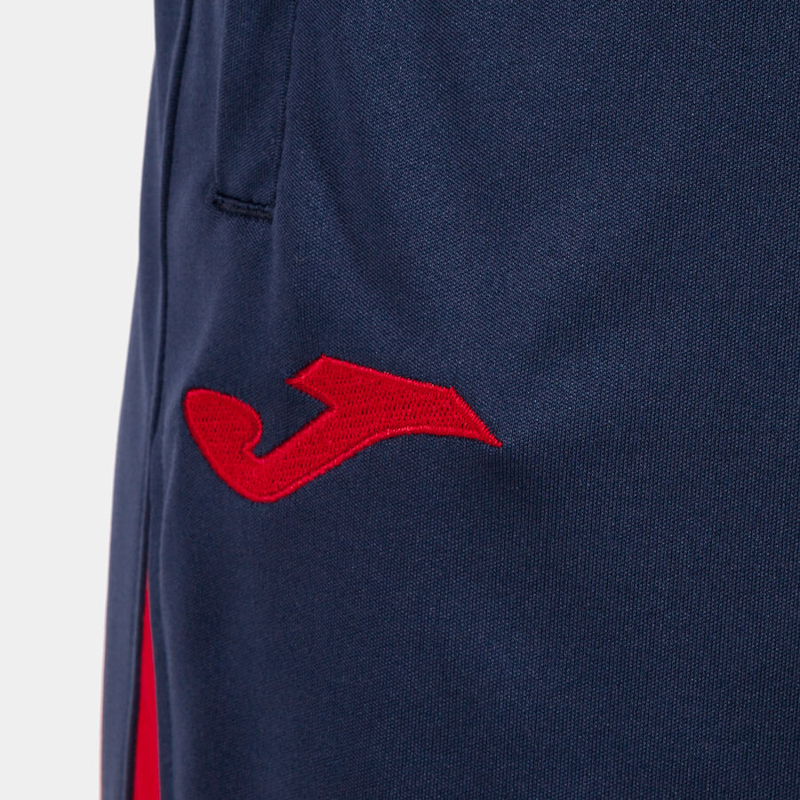 Bermuda hombre Championship VII negro rojo
