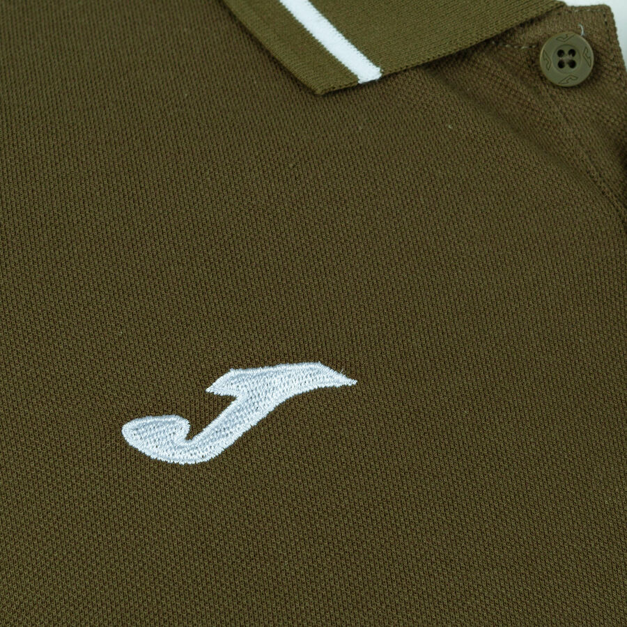 Polo manga corta hombre Confort II burdeos