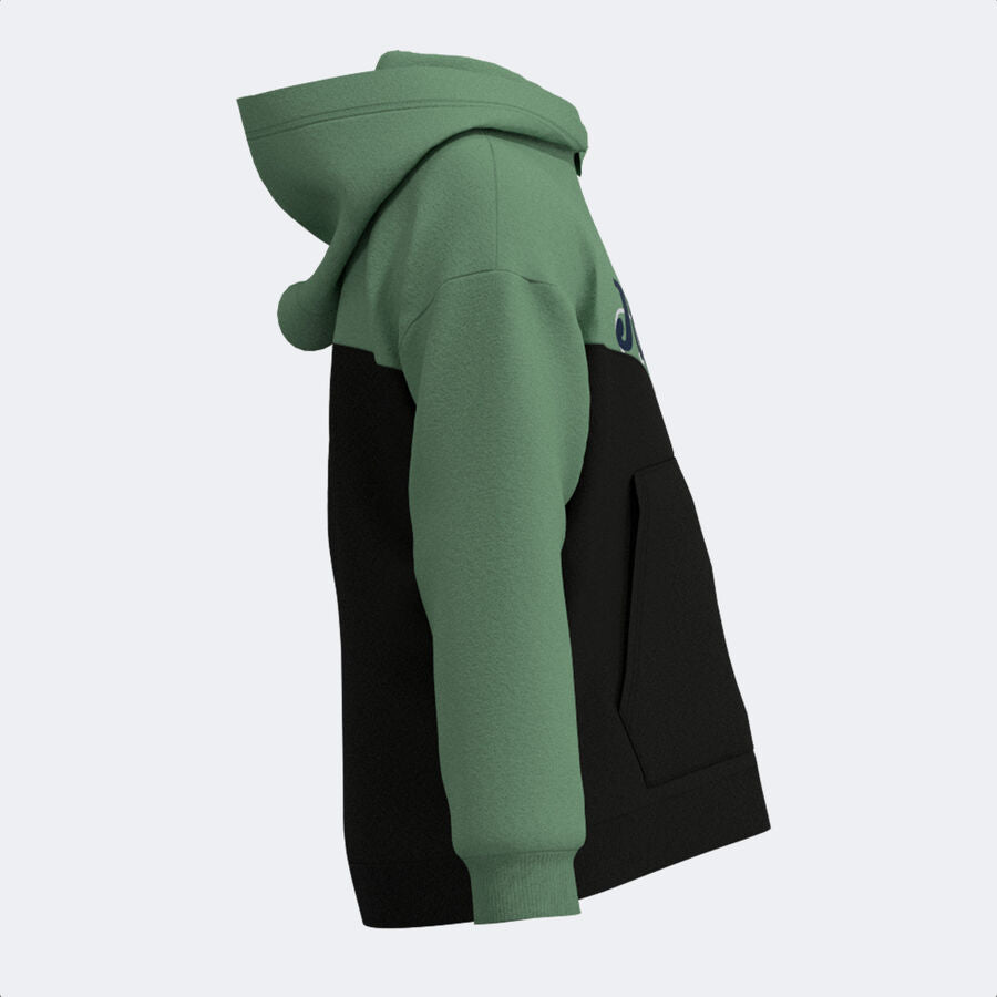 Sudadera con capucha niño Park marino gris melange