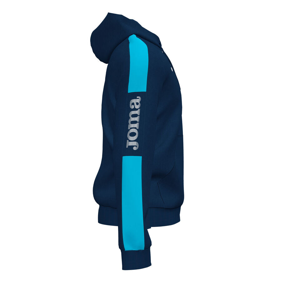 Sudadera con capucha hombre Championship IV negro verde flúor
