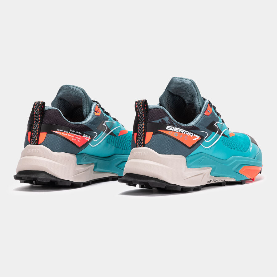 Zapatillas trail Sierra 25 unisex gris