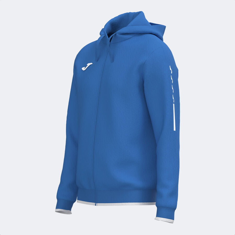 Chaqueta con capucha hombre Olimpiada gris melange negro