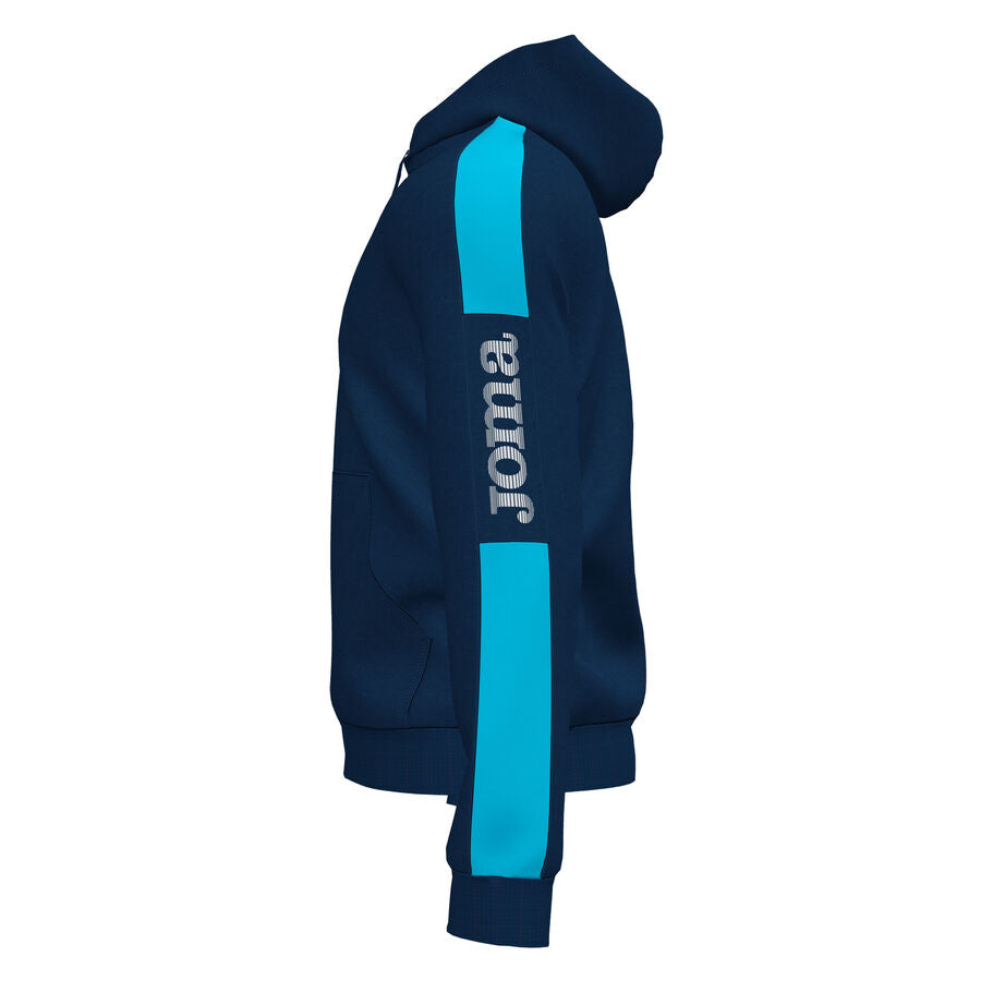 Sudadera con capucha hombre Championship IV negro verde flúor