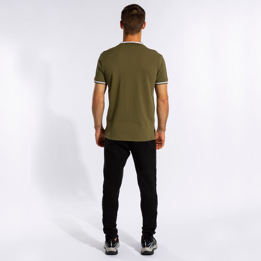 Polo manga corta hombre Confort II burdeos