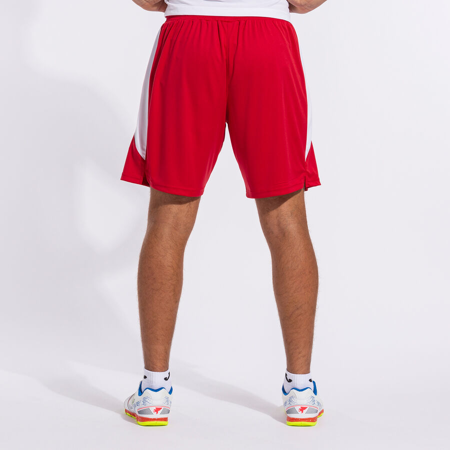Short hombre Glasgow rojo blanco