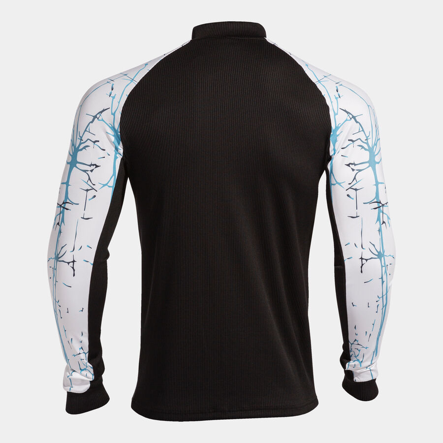 Sudadera hombre Elite IX negro verde flúor
