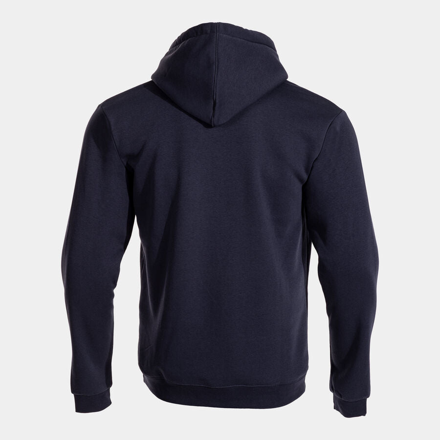 Sudadera con capucha hombre University gris melange