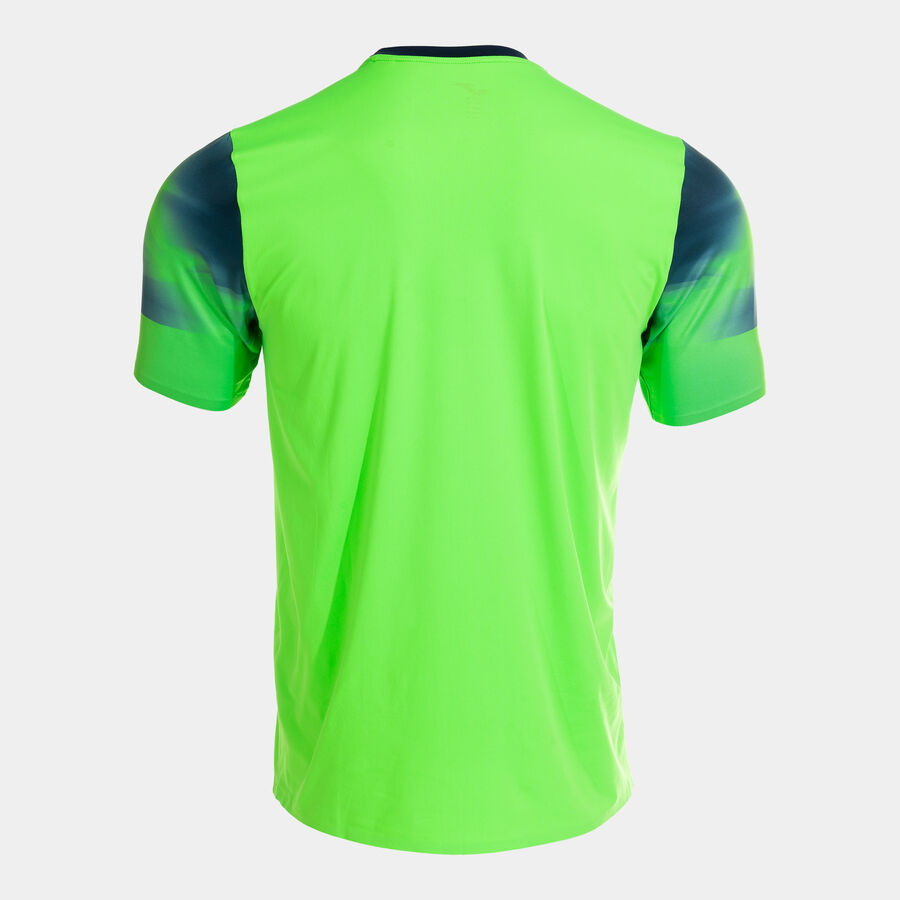 Camiseta manga corta hombre Elite XI negro amarillo flúor