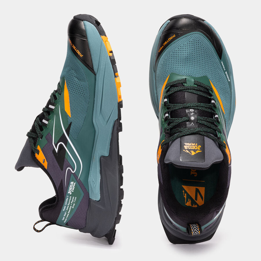 Zapatillas trail Sierra 25 unisex gris