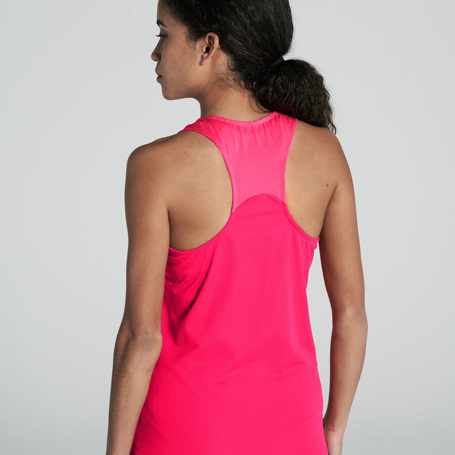 Camiseta tirantes mujer R-Winner naranja flúor