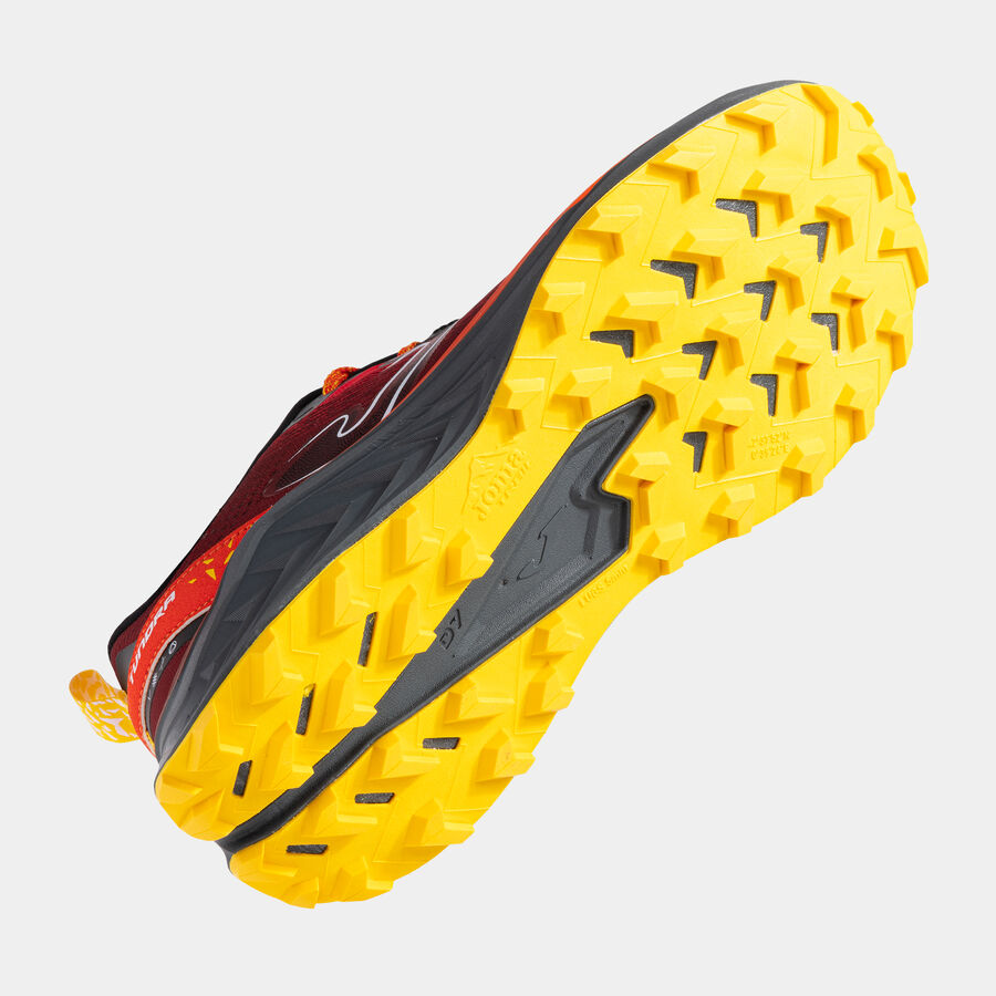 Zapatillas trail Tundra 25 hombre negro naranja