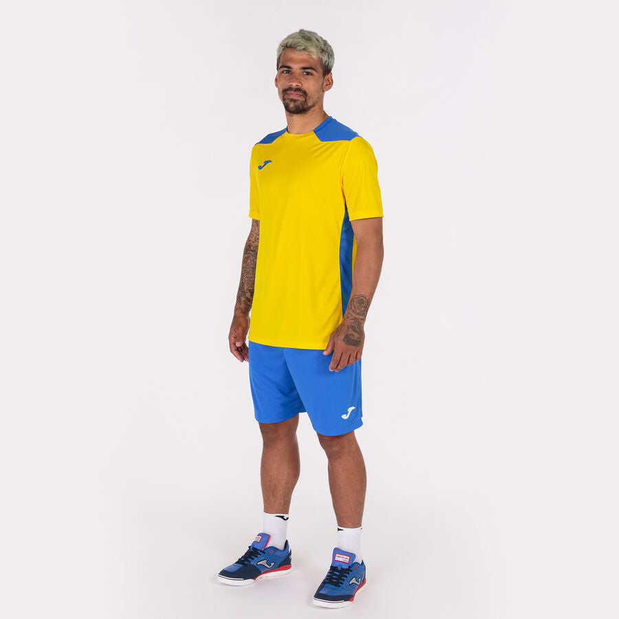 Camiseta manga corta hombre Championship VI blanco gris