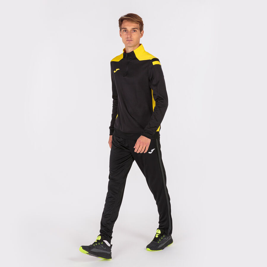 Sudadera hombre Championship VI verde flúor negro