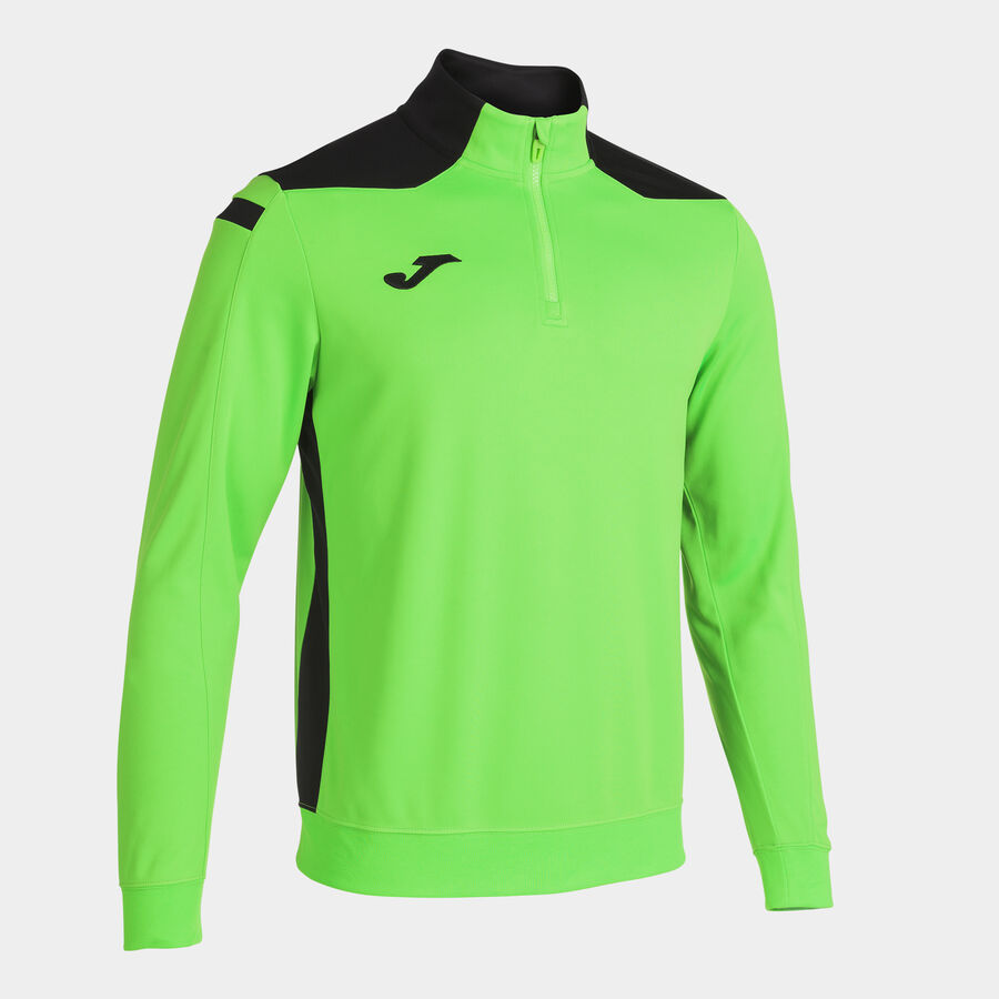 Sudadera hombre Championship VI verde flúor negro