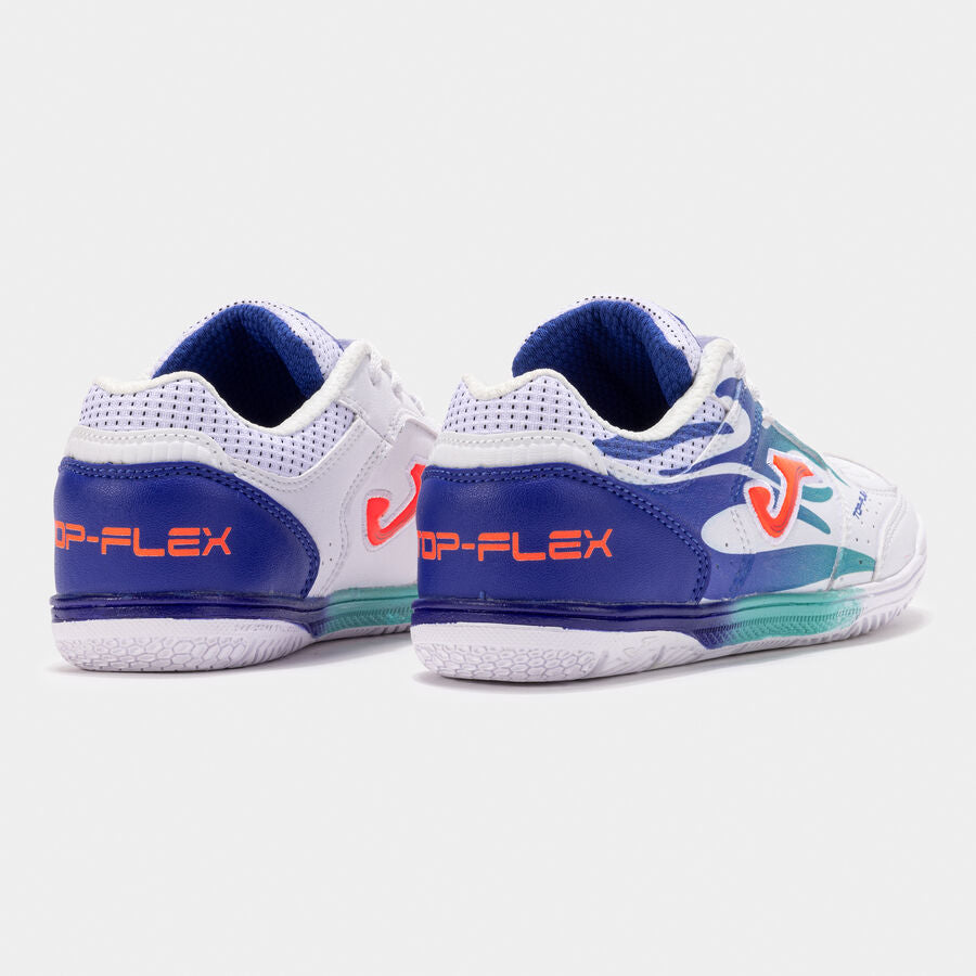 Zapatillas fútbol sala Top Flex Jr 25 indoor junior blanco royal
