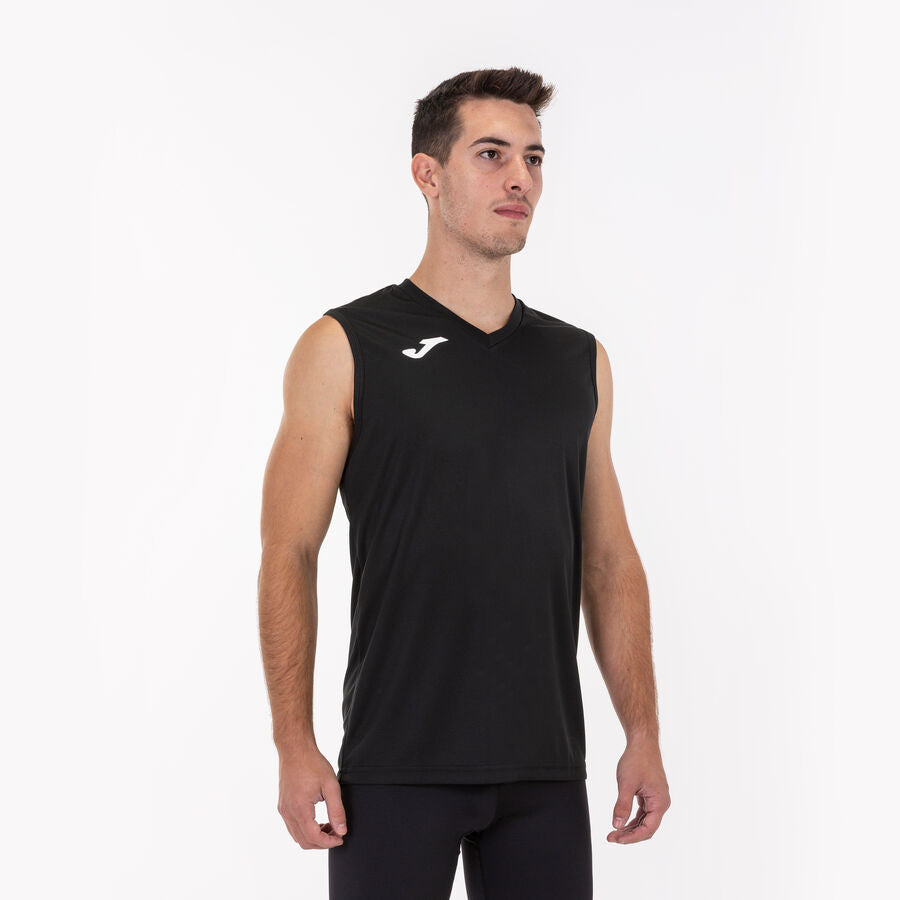 Camiseta sin mangas hombre Combi negro