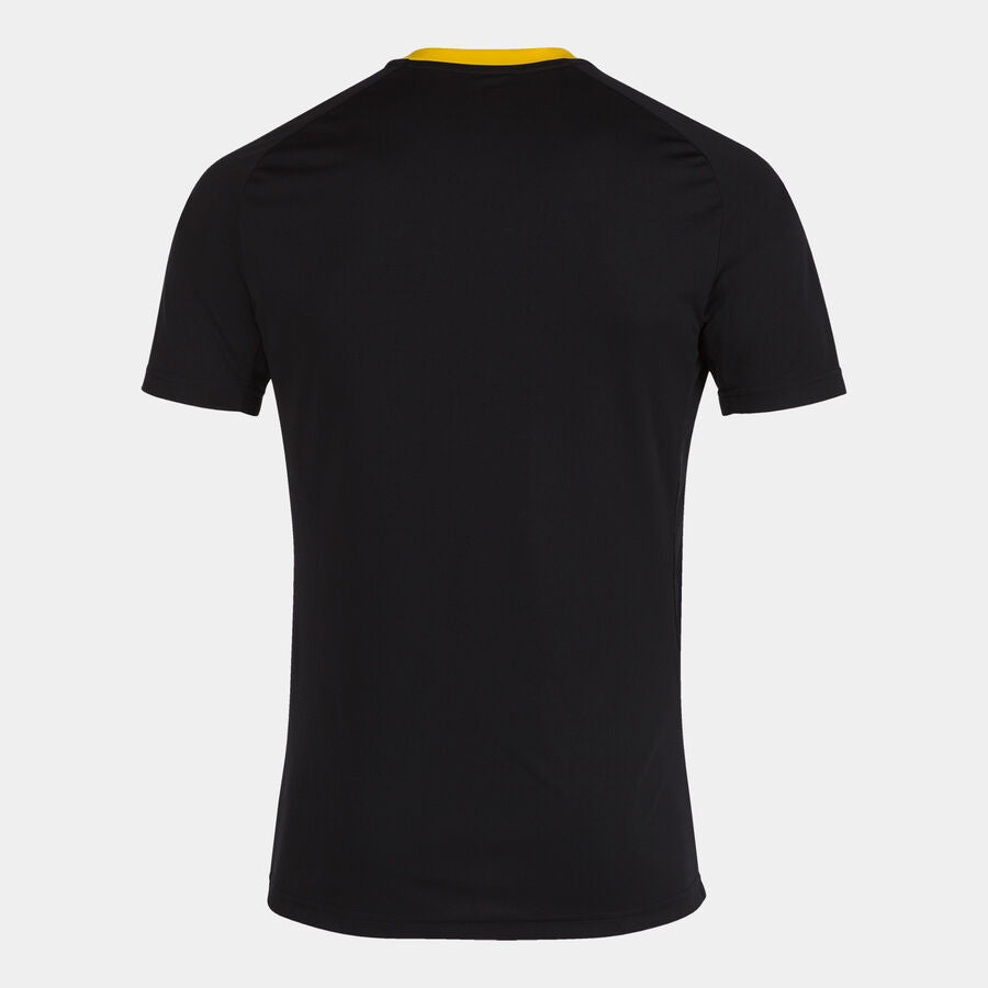 Camiseta manga corta hombre Tiger III rojo amarillo flúor