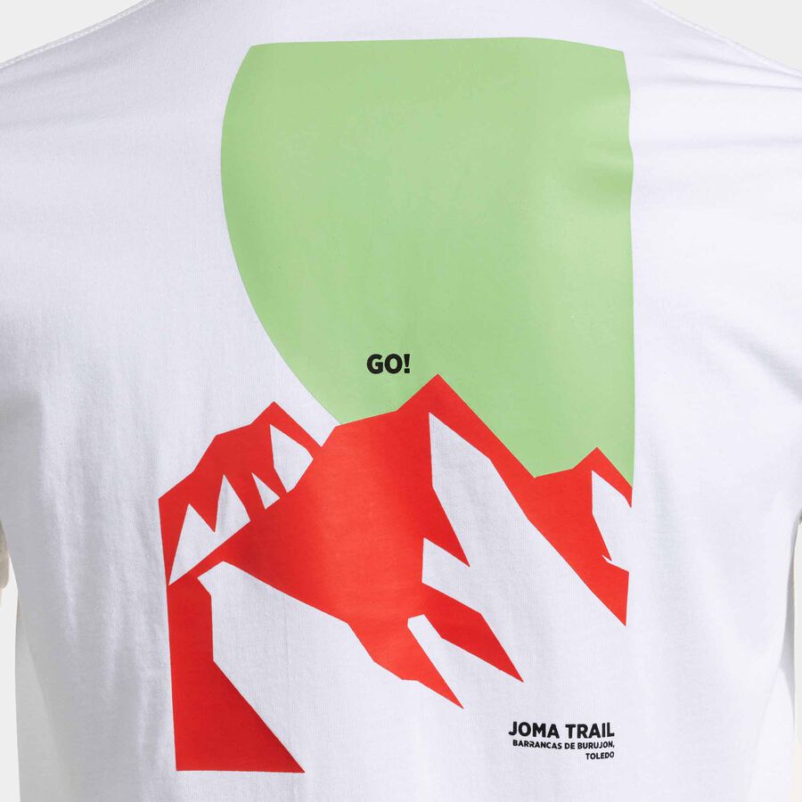 Camiseta manga corta hombre Chamaleon blanco