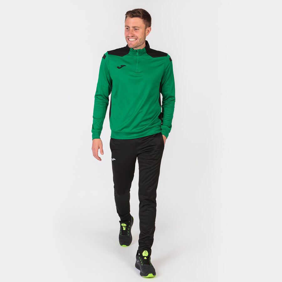 Sudadera hombre Championship VI verde flúor negro