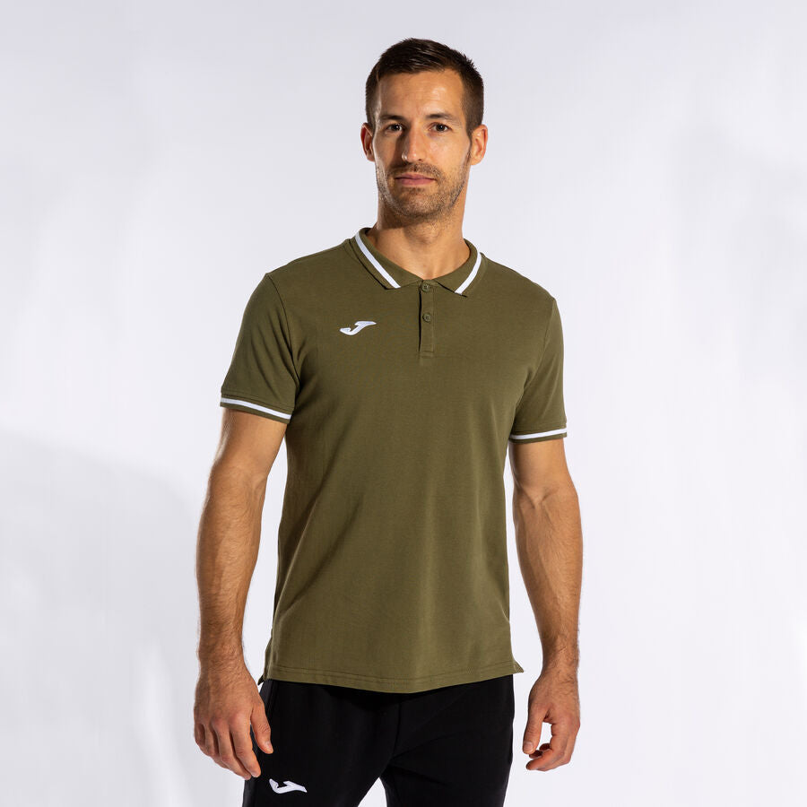 Polo manga corta hombre Confort II burdeos
