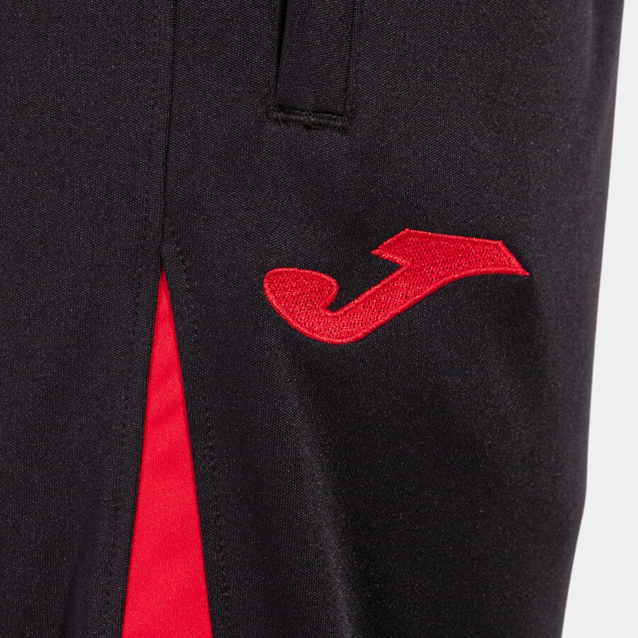 Bermuda hombre Championship VII negro rojo