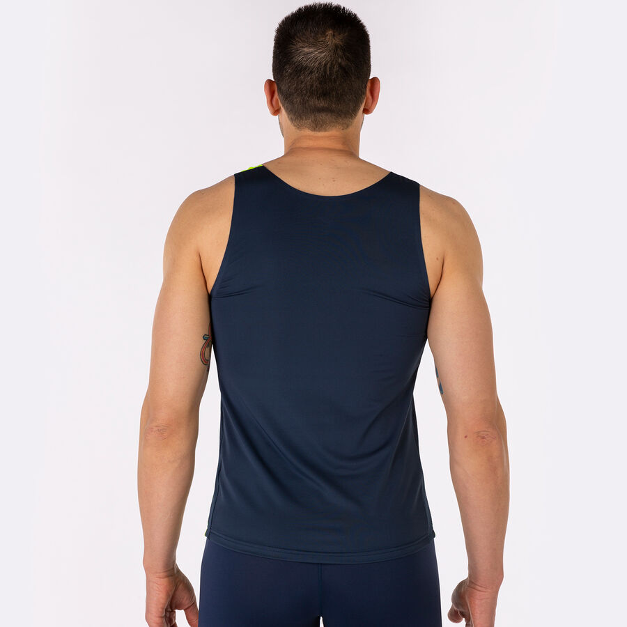 Camiseta tirantes hombre Elite VIII negro