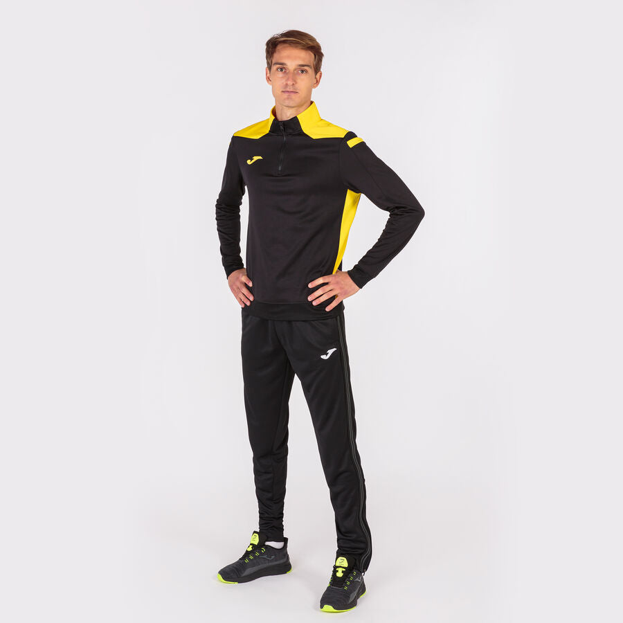 Sudadera hombre Championship VI verde flúor negro