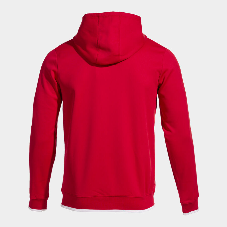 Chaqueta con capucha hombre Olimpiada gris melange negro