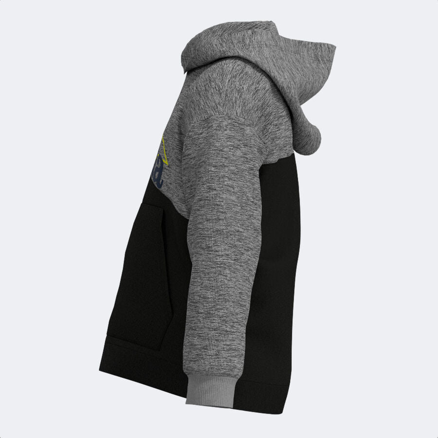 Sudadera con capucha niño Park marino gris melange