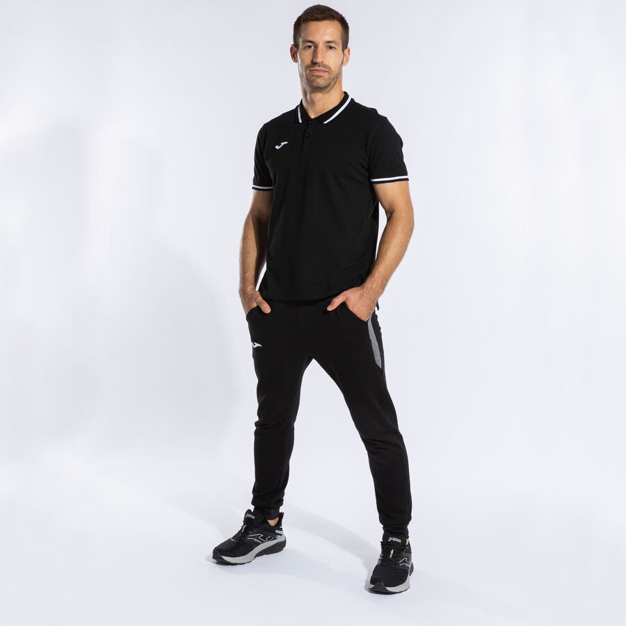 Polo manga corta hombre Confort II burdeos