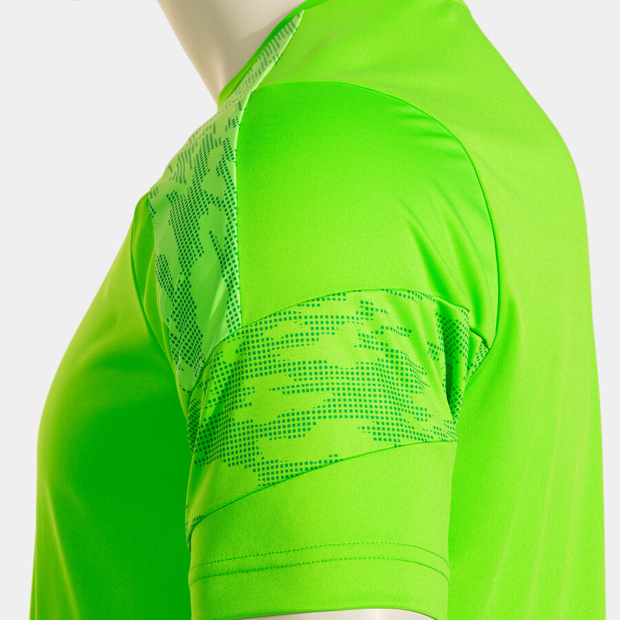 Camiseta manga corta hombre Championship VIII verde flúor