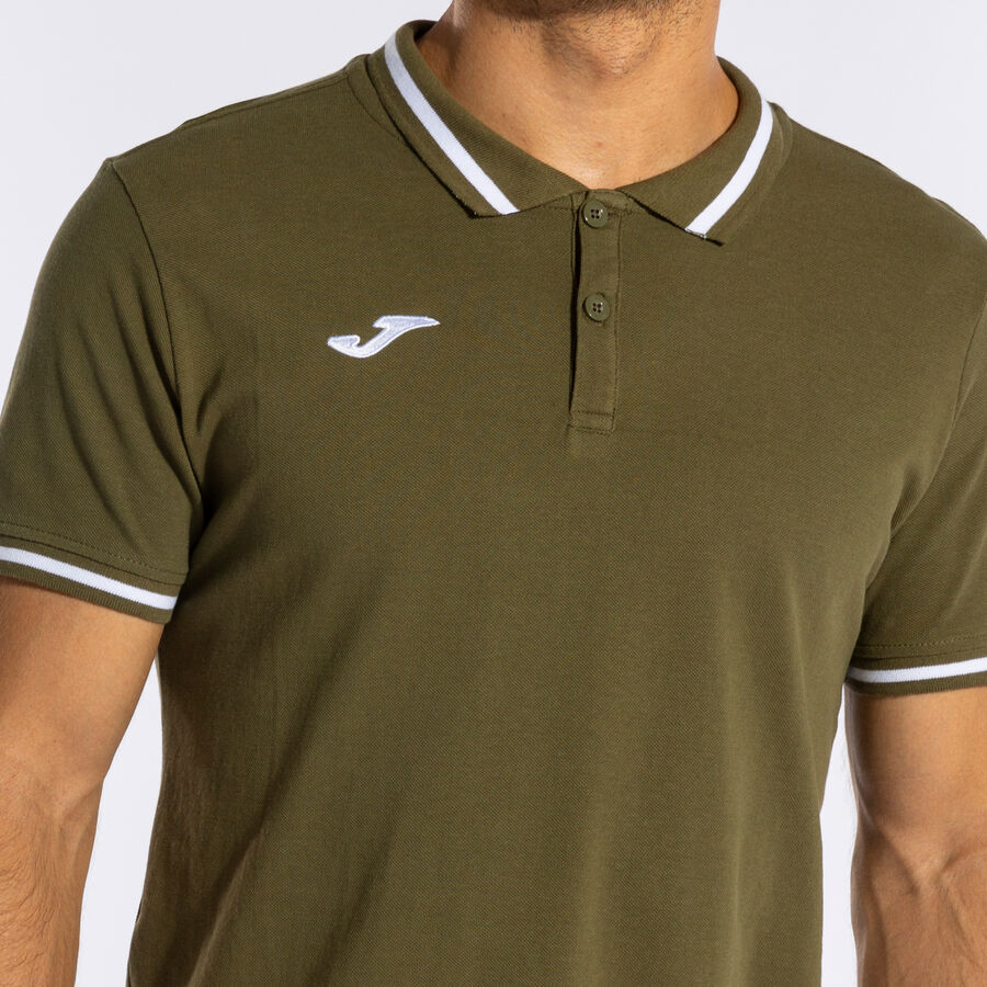Polo manga corta hombre Confort II burdeos