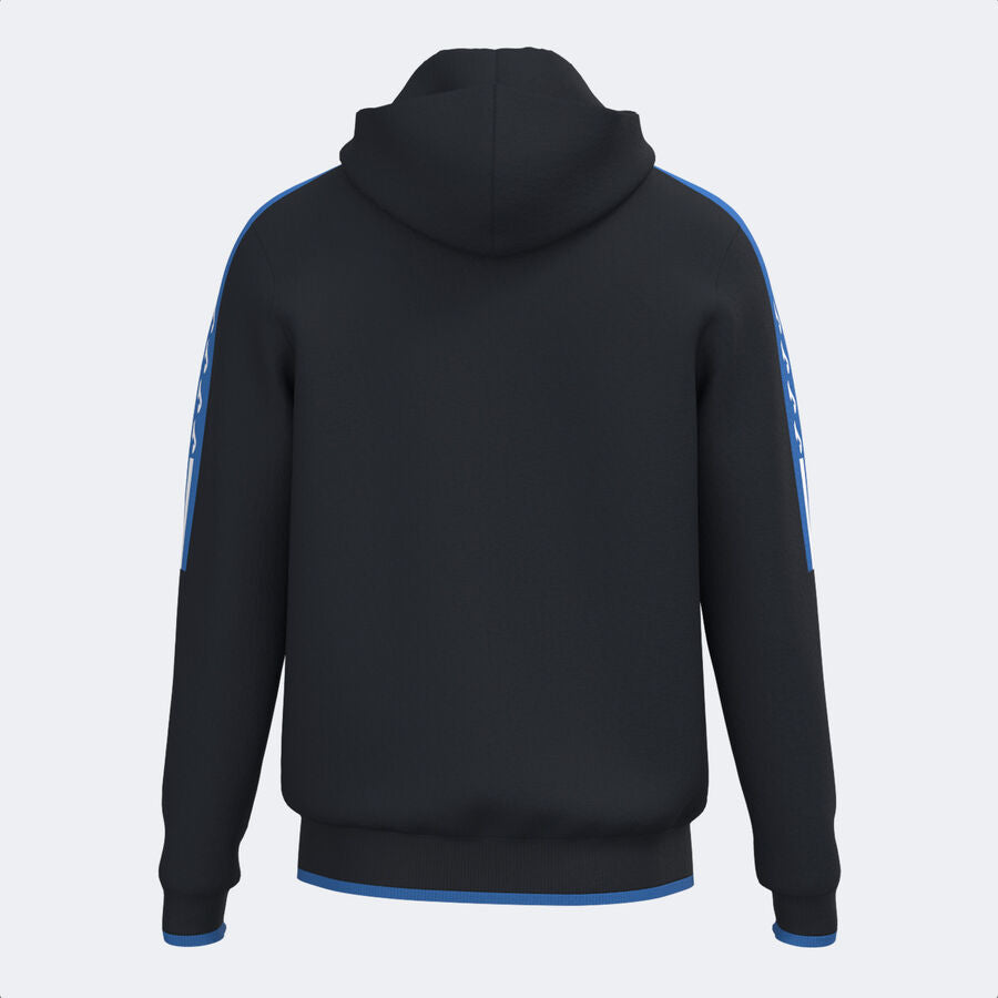 Chaqueta con capucha hombre Olimpiada gris melange negro