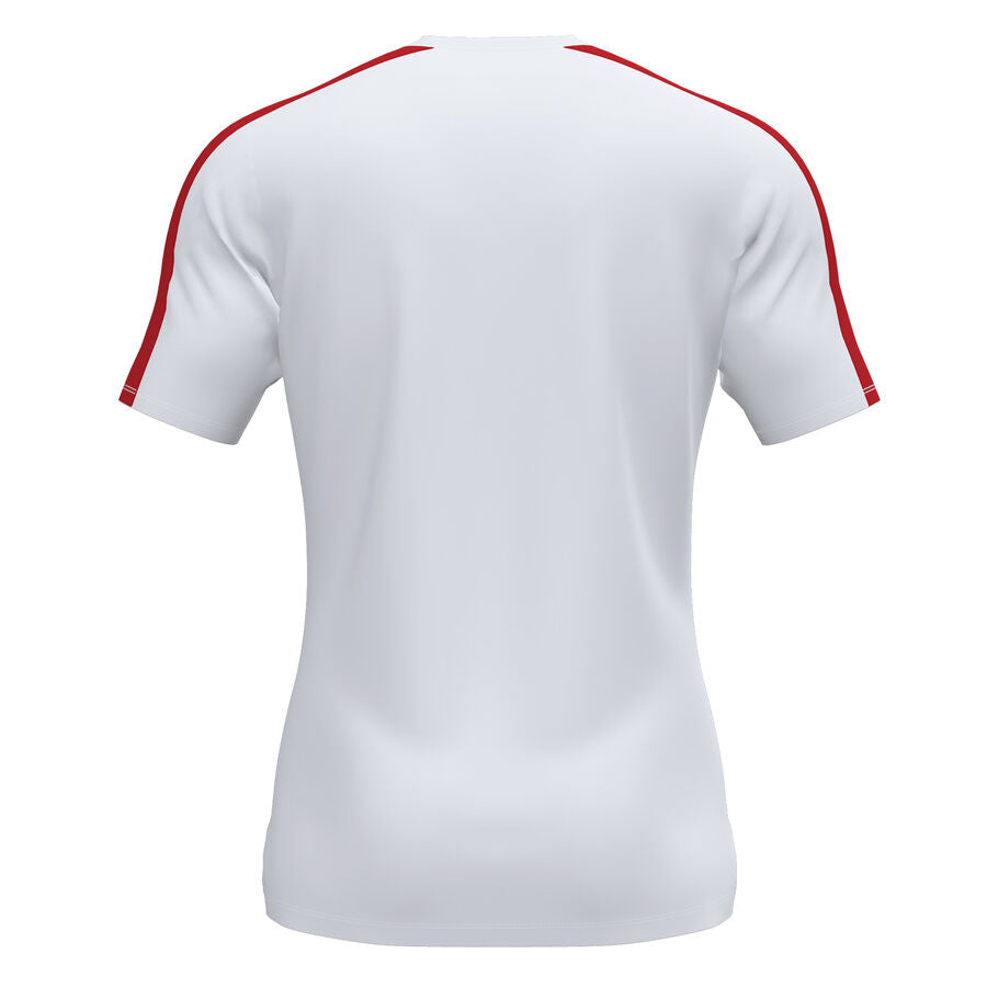 Camiseta manga corta hombre Academy III verde blanco
