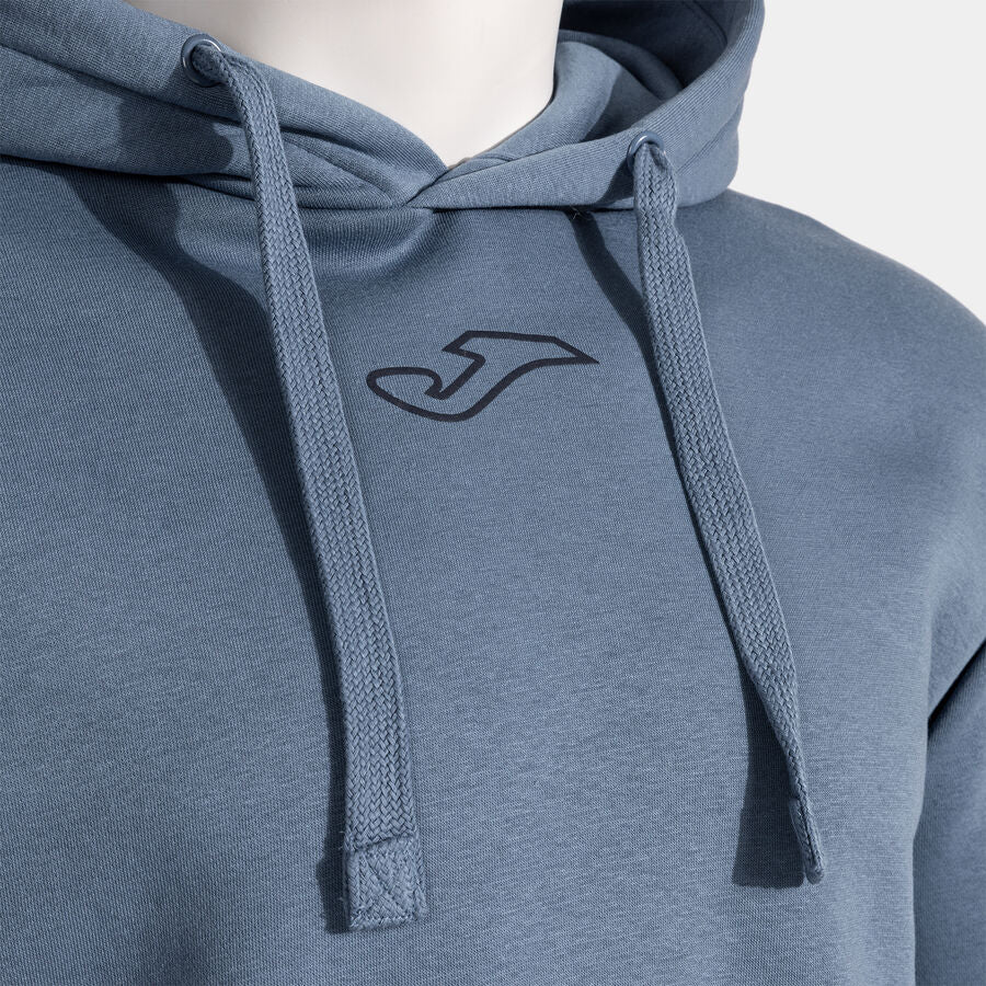Sudadera con capucha hombre University gris melange