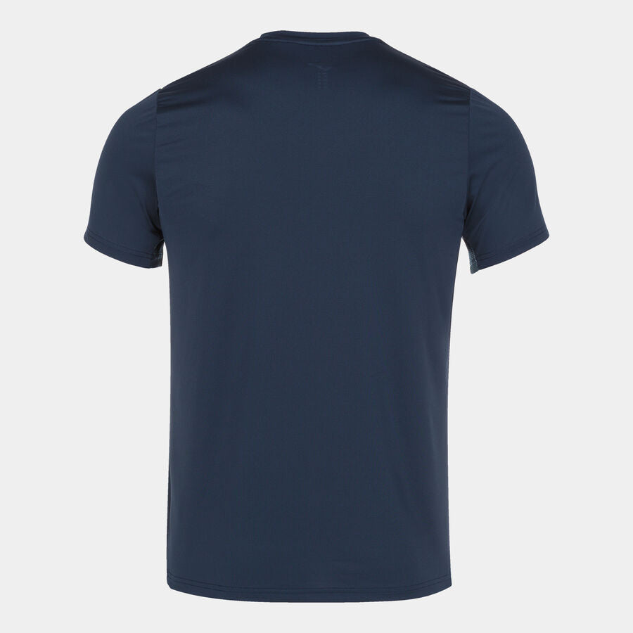 Camiseta manga corta hombre Elite VIII marino amarillo flúor