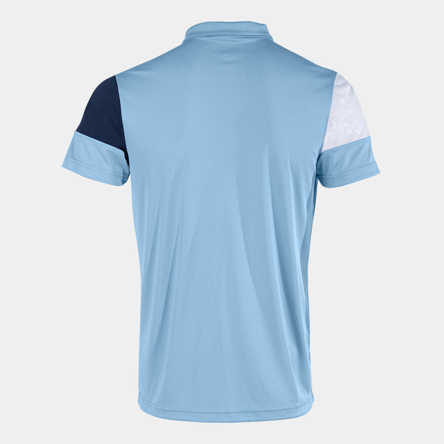 Polo manga corta hombre Crew V rojo marino