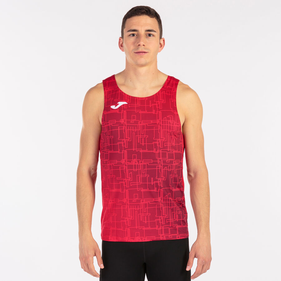 Camiseta tirantes hombre Elite VIII negro