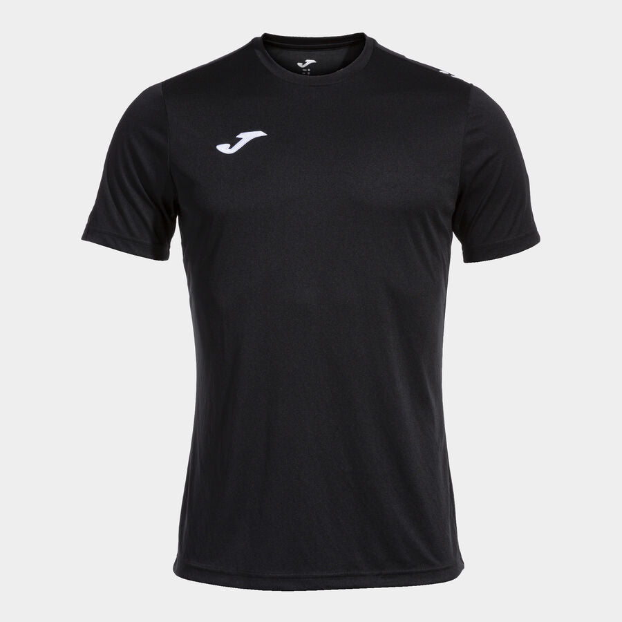 Camiseta manga corta hombre Olimpiada gris melange negro