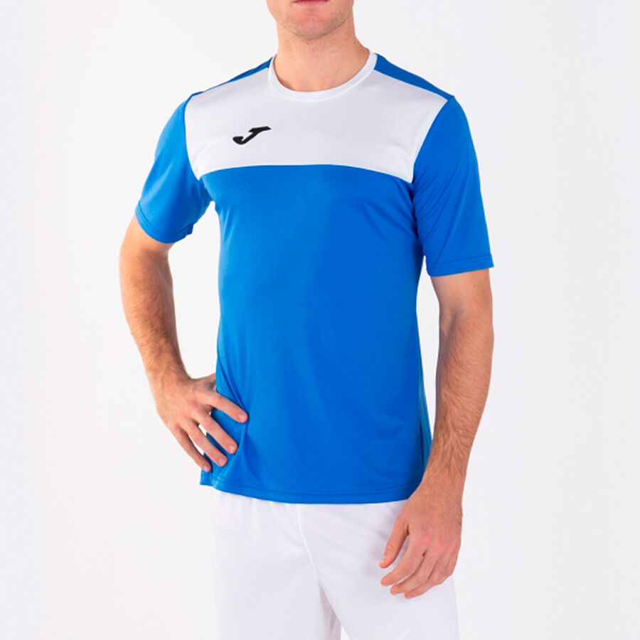 Camiseta manga corta hombre Winner naranja negro