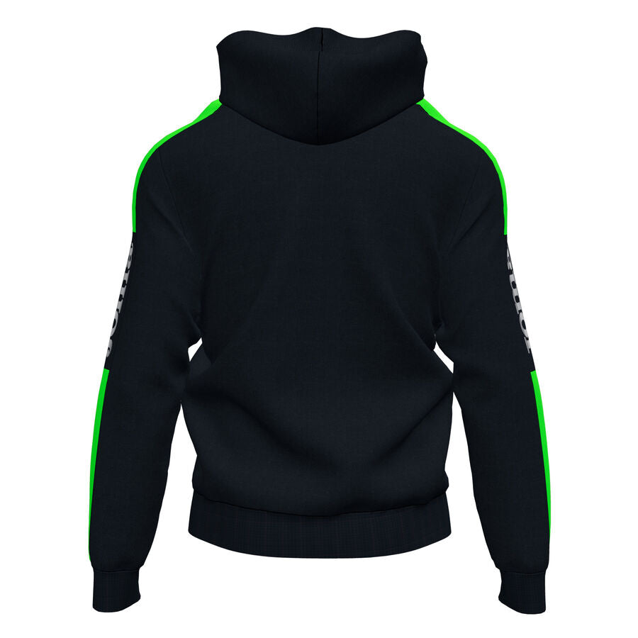 Sudadera con capucha hombre Championship IV negro verde flúor