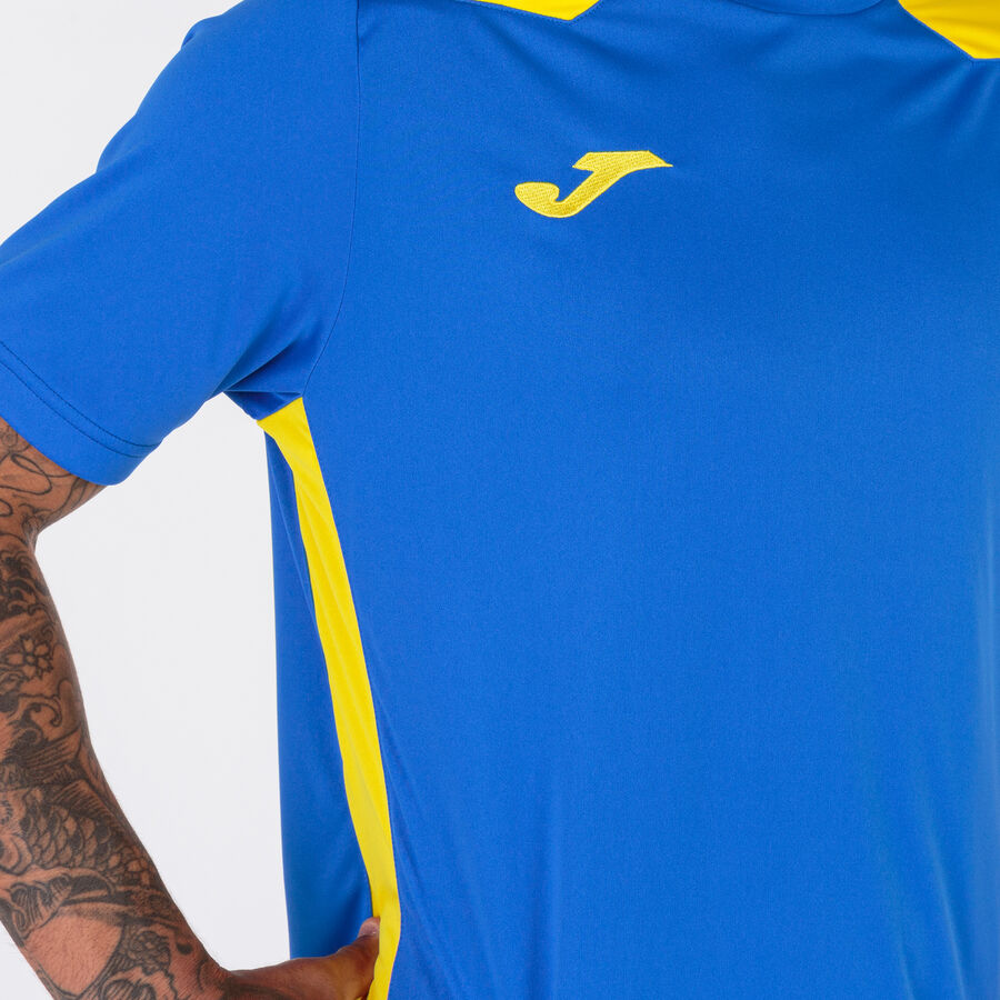 Camiseta manga corta hombre Championship VI blanco gris