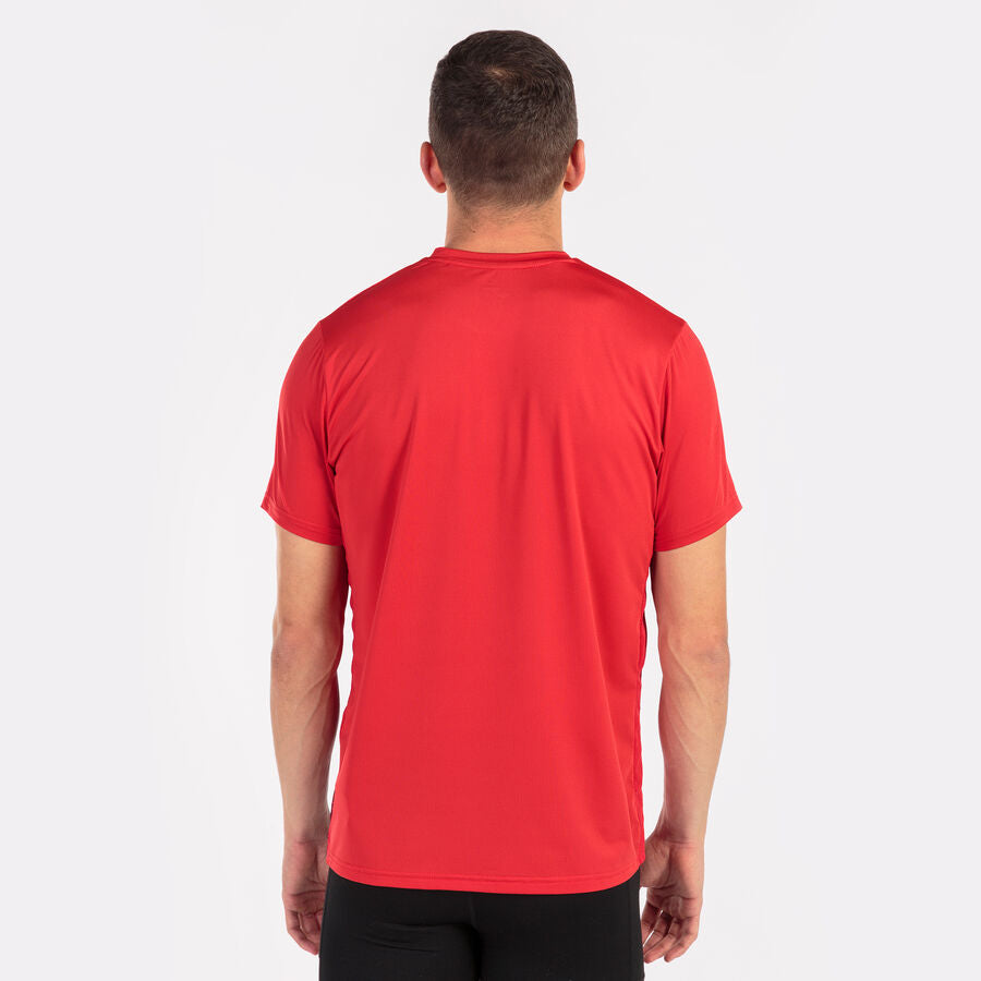 Camiseta manga corta hombre Elite VIII marino amarillo flúor