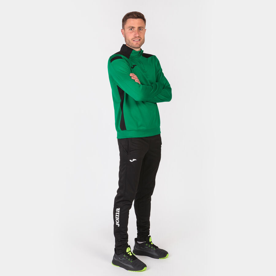 Sudadera hombre Championship VI verde flúor negro