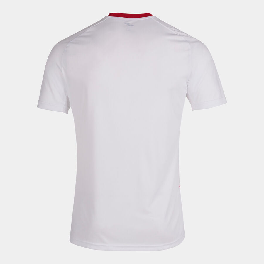 Camiseta manga corta hombre Tiger III rojo amarillo flúor